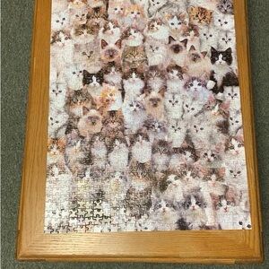 Hao Xiang Cat World Jigsaw Puzzle 1000 Piece  70x50cm - Multicolor